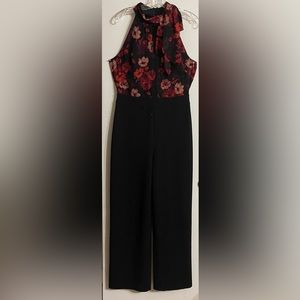 Red & Black Jumpsuit